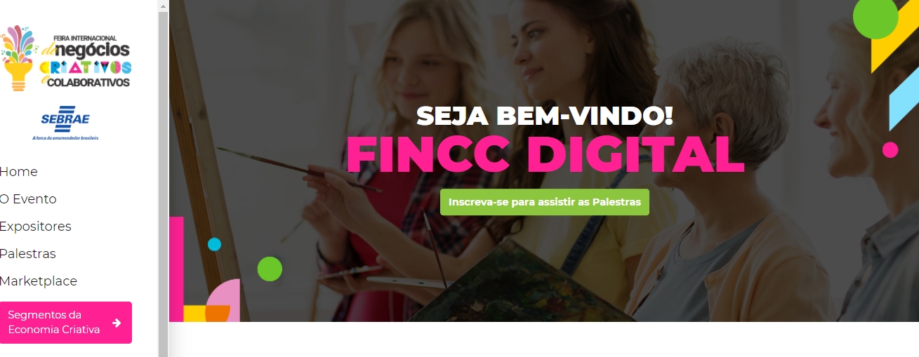 Em dois dias, site da FINCC Digital 2021 recebe mais de 79 mil visitas