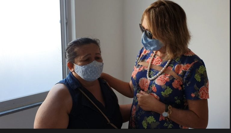 Semhab realiza vistoria no Residencial Vista do Verde II e famílias se emocionam ao conhecer nova moradia