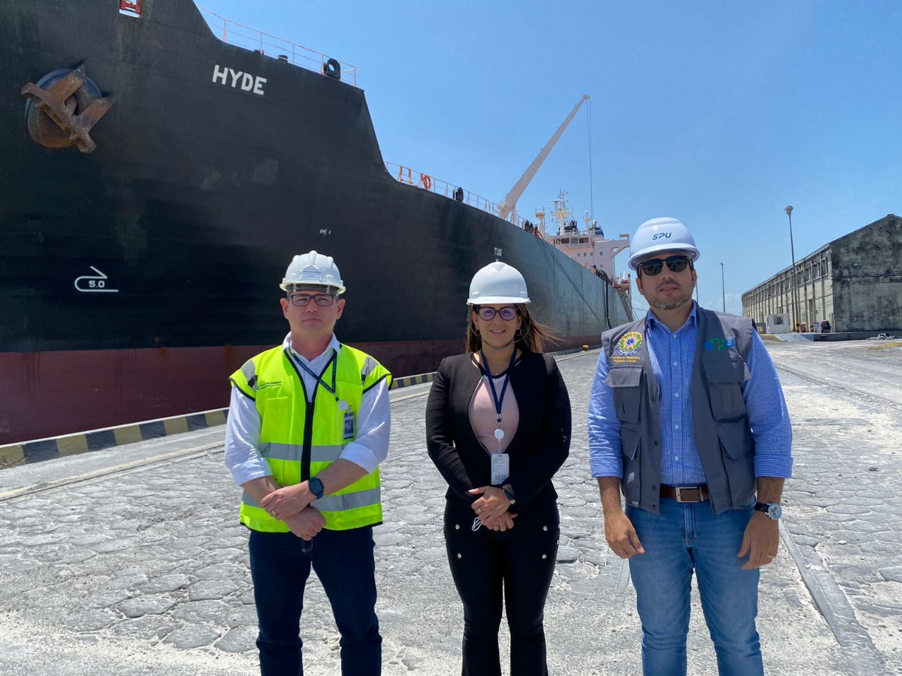 SPU realiza vistoria técnica para concretizar cessão da área do Porto de Cabedelo