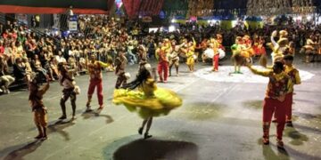 Grupo folclórico e quadrilhas juninas mostram diversidade na última noite d’O Maior São João do Mundo
