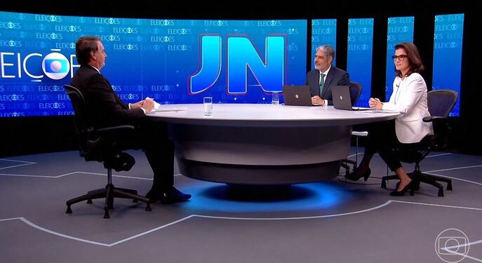 João Pessoa tem panelaço durante entrevista de Bolsonaro ao JN; veja a entrevista