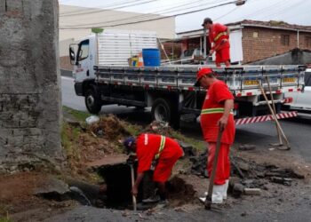 Seinfra segue com manutenção de galerias e iluminação pública em 19 bairros