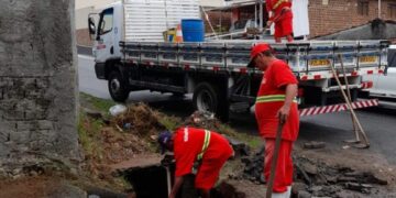 Seinfra segue com manutenção de galerias e iluminação pública em 19 bairros