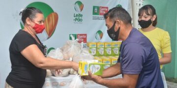 Programa Leite e Pão tá na Mão completa um ano de atuação em Santa Rita