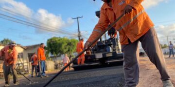 Prefeitura de Santa Rita inicia pavimentação asfáltica da Via Nova