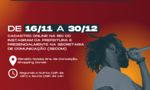 Secretarias de Comunicação e Turismo de Conde iniciam cadastro de artistas locais