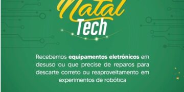 Natal Tech 2022 terá pontos de coleta fixos, no circuito do Natal Iluminado