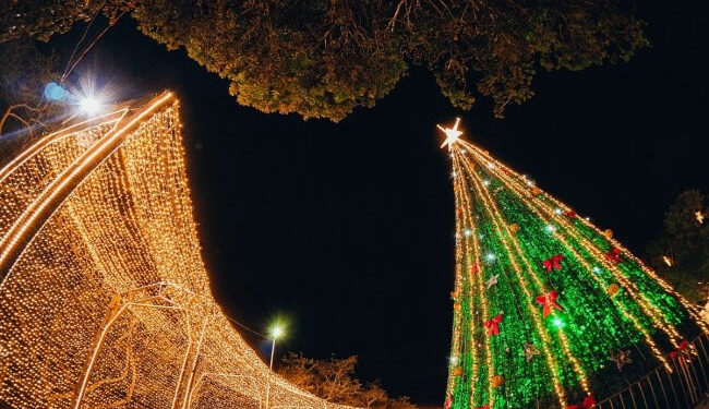 Natal de Campina Grande terá três vezes mais locais com pontos de decoração luminosa do que edição 2021