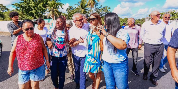 Cícero Lucena autoriza obras de nova via que vai ligar o Jardim Veneza e o Bairro das Indústrias