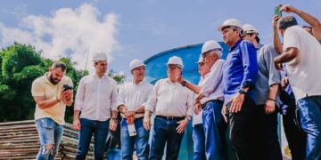 Cícero Lucena e João Azevêdo visitam obras de parques e de mobilidade na Capital