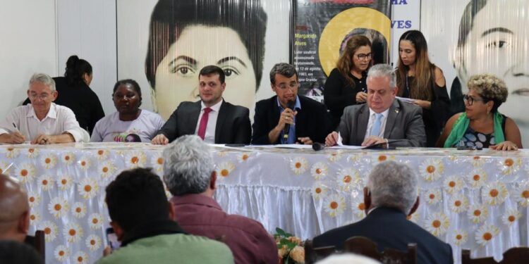 Audiência pública em Alagoa Grande homenageia Margarida Alves e lembra os 40 anos do assassinato da sindicalista
