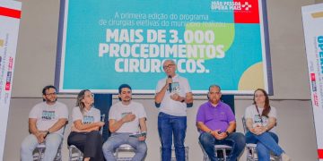 Cícero Lucena lança programa para zerar a fila de cirurgias e diagnósticos eletivos