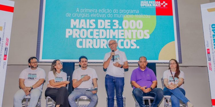 Cícero Lucena lança programa para zerar a fila de cirurgias e diagnósticos eletivos