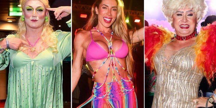 Famosos vão a festa à fantasia no Navio da Xuxa