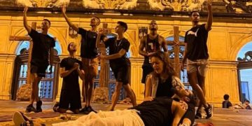 Atores e atrizes entram na reta final de preparação para espetáculo Paixão de Cristo