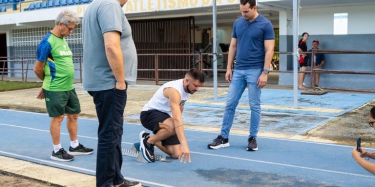 Vice-governador acompanha preparação de atleta para Jogos Paralímpicos de Paris e reforça importância do programa Bolsa Esporte