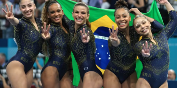 Olimpíadas de Paris-2024: Ginástica artística do Brasil conquista bronze inédito por equipes