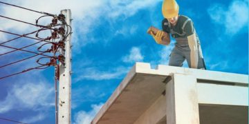 Construção civil lidera ranking de acidentes com choques elétricos
