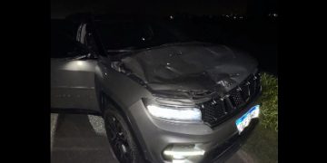 Cantor Zé Vaqueiro sofre acidente de carro em estrada da Paraíba