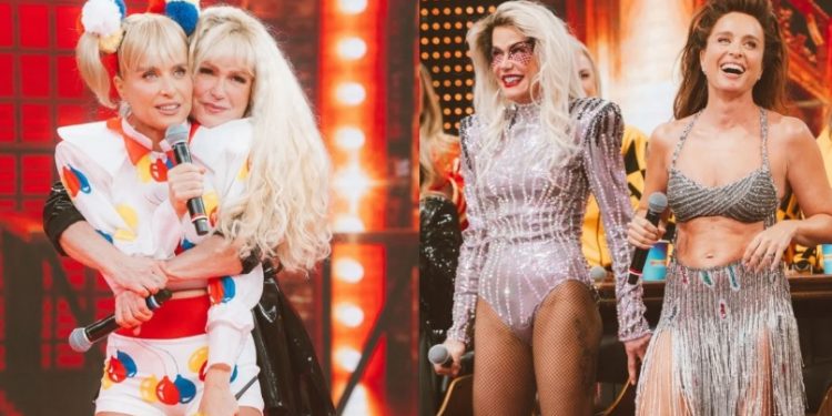 Web reage a batalha de Xuxa e Angélica no ‘Domingão’: ‘Fizeram história’