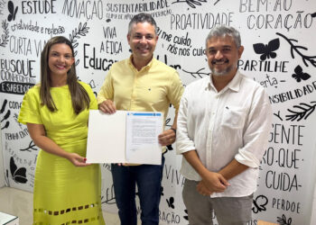 André Coutinho renova parceria com o Programa Educar pra Valer para fortalecer a Educação de Cabedelo