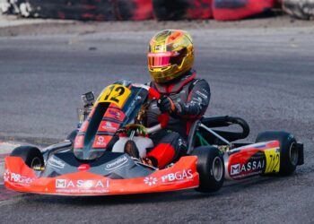 Paraibano Felipe Rabello estreia na Copa São Paulo Bradesco de Kart com pódio e mira evolução no automobilismo naciona