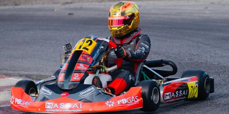 Paraibano Felipe Rabello estreia na Copa São Paulo Bradesco de Kart com pódio e mira evolução no automobilismo naciona