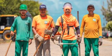 Projeto Cabe Mais Cuidado chega ao bairro do Recanto do Poço e reforça ações de zeladoria urbana