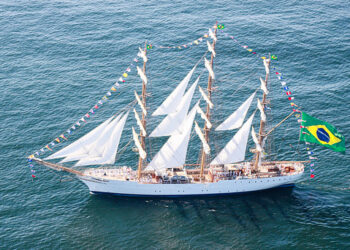 Cabedelo recebe Navio-Veleiro “Cisne Branco” com visitação gratuita neste domingo (14)