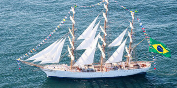 Cabedelo recebe Navio-Veleiro “Cisne Branco” com visitação gratuita neste domingo (14)