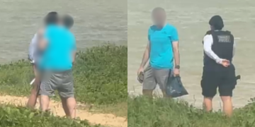 Casal de turistas é flagrado em ato sexual em praia de João Pessoa