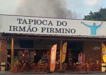 Incêndio atinge tapiocaria do Irmão Firmino, em Cajá