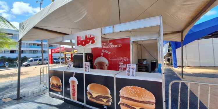 Bob’s participa do maior evento de esportes de praia do Brasil, em João Pessoa