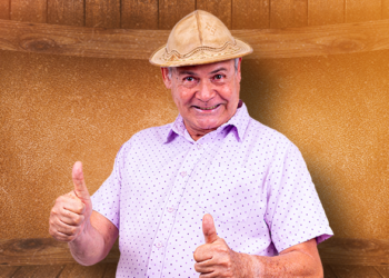 Zé Lezin apresenta “TBT do Matuto” nos dias 18 e 19 de outubro, no Teatro Paulo Pontes