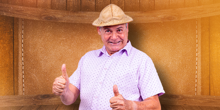 Zé Lezin apresenta “TBT do Matuto” nos dias 18 e 19 de outubro, no Teatro Paulo Pontes