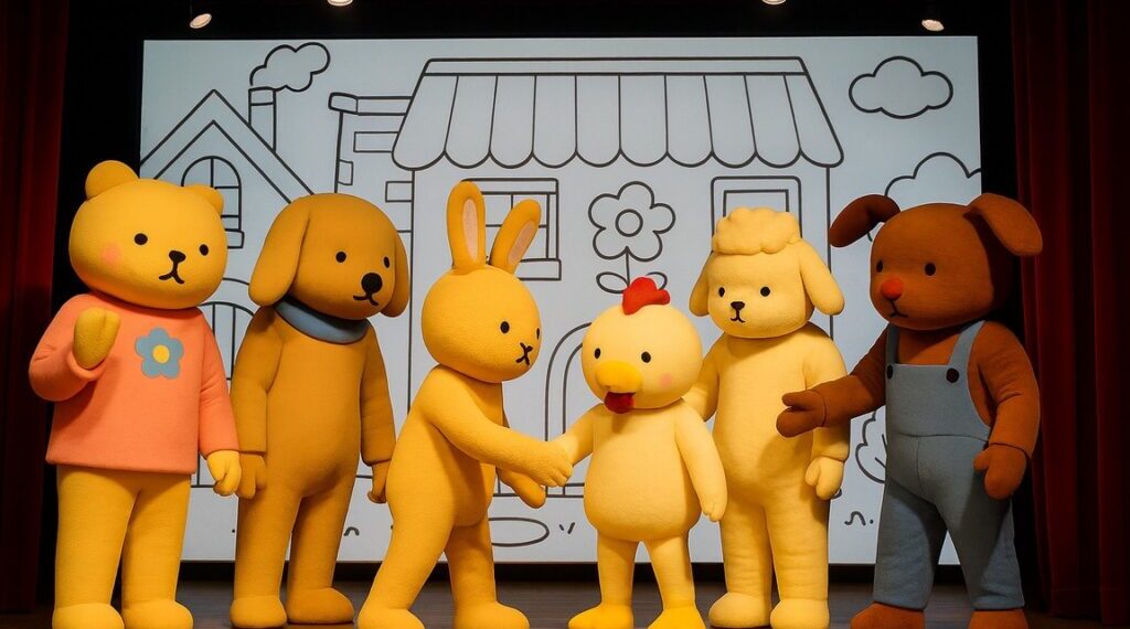 Bobbie Goods com espetáculo cheio de cores, fantasia e imaginação chegam ao Teatro Paulo Pontes no dia 01 de novembro