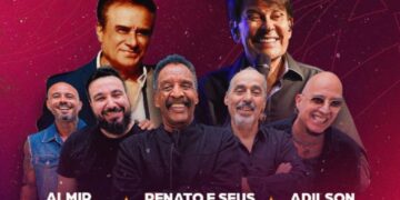 Encontro da Jovem Guarda agita o Clube Cabo Branco neste sábado (25) com Renato e Seus Blue Caps, Adilson Ramos e Almir Bezerra