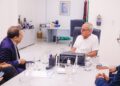 Cícero Lucena recebe novo presidente do BRB e anuncia ampliação de consignado aos servidores municipais