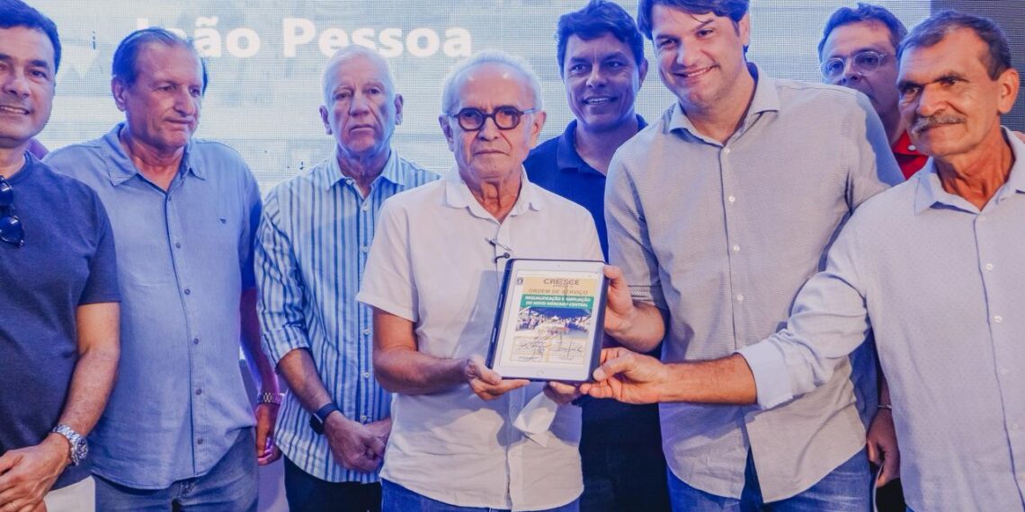 Cícero Lucena autoriza início das obras do novo Mercado Central, com previsão de edifício-garagem, áreas de convivência e bases da Prefeitura