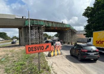 DER-PB inicia remoção de escoramentos no Viaduto do Bairro das Indústrias nesta quinta-feira