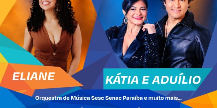 Sesc celebra 80 anos com programação gratuita em seis cidades da Paraíba neste domingo, dia 13 de setembro