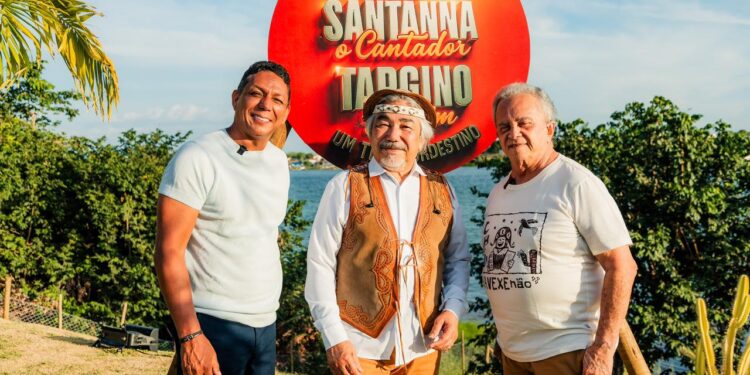 Santanna, Flávio José e Targino Gondim levam “Três Nordestinos” ao Teatro Pedra do Reino, dia 01 de outubro