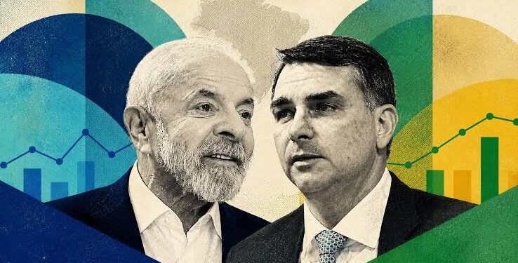 A 13 dias das eleições, pesquisa revela Lula com 40% e Flávio, 37%