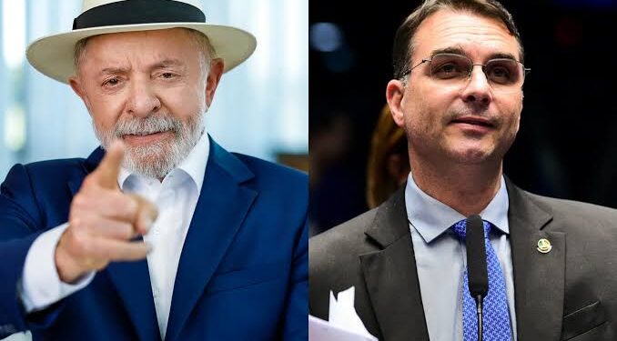 Lula tem 51% contra 49% de Flávio em votos válidos, diz Vox